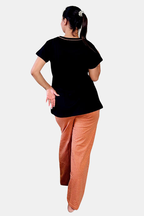 Sweetmoon Plus Size Loungewear - Black — image 2